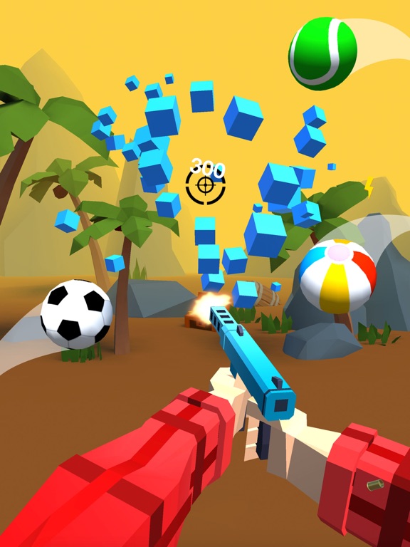 Shooting Hero-Block Gun Games iPad screenshot 4 - Games app
