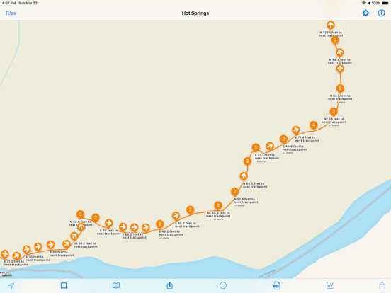 GPX-Viewer iPad app afbeelding 8