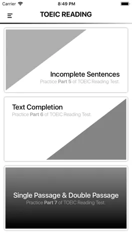Game screenshot Reading for the TOEIC ® Test mod apk
