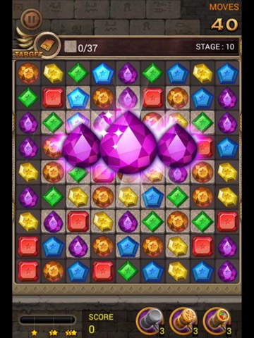 Jewels Temple Quest - Match 3のおすすめ画像1