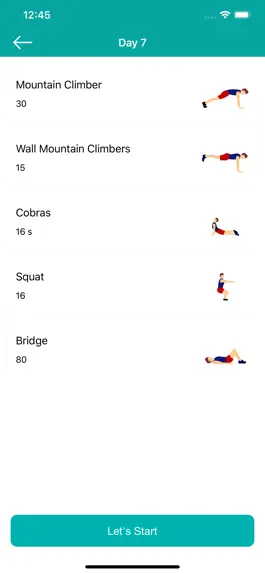 Game screenshot Home Exercise : Daily Workout hack