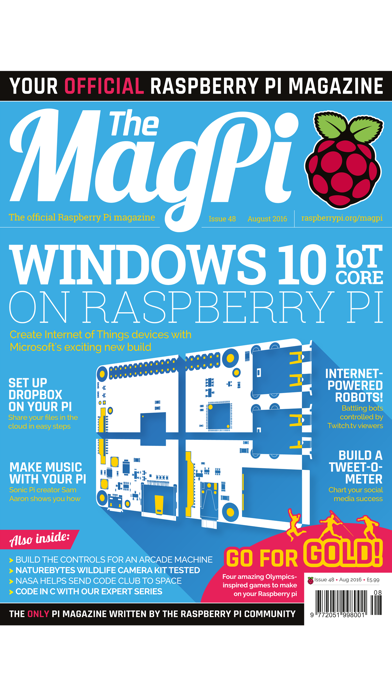 The MagPi Raspberry Pi Screenshot