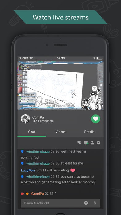 Picarto: Live Stream & Chat Screenshot