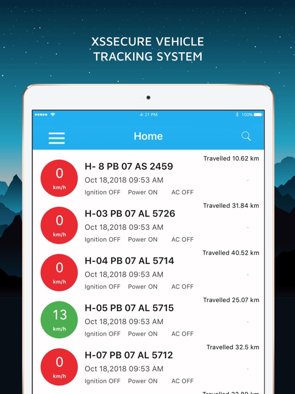 Screenshot #4 pour XSSecure Vehicle Tracking