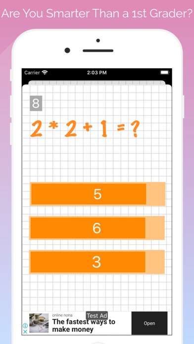Screenshot #2 pour Annoying Math Game
