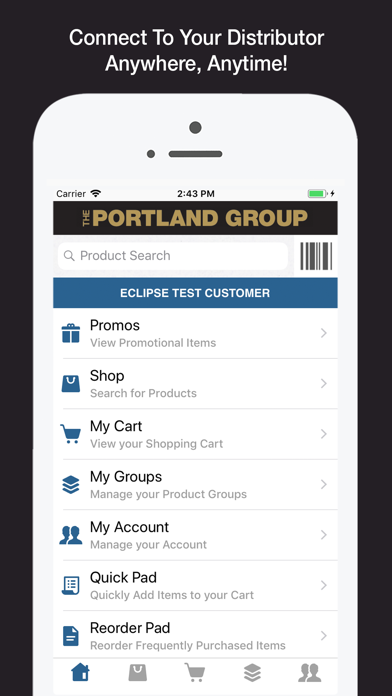 Screenshot #1 pour The Portland Group OE Touch