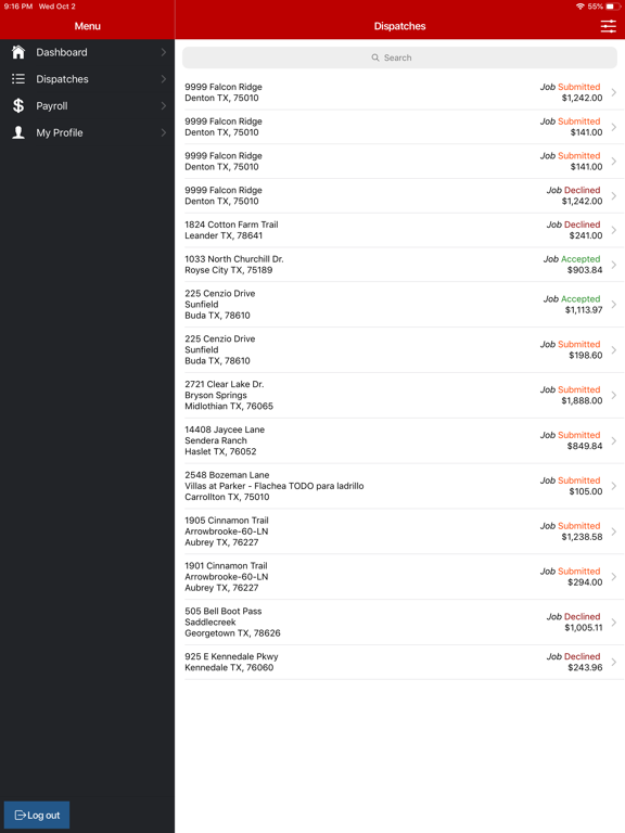 QR Work iPad screenshot 3 - Business app