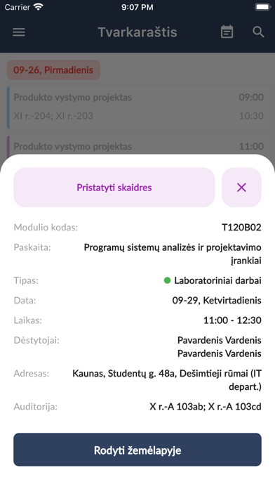 KTU 4 Students Screenshot