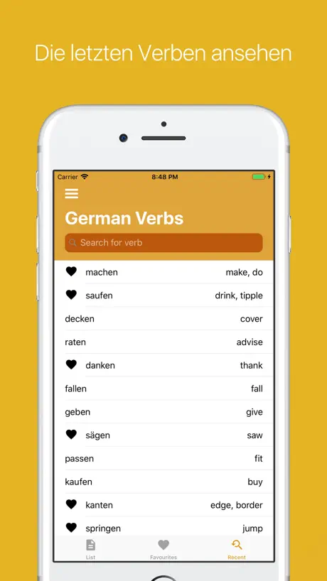 Deutsche Verben (Plus)