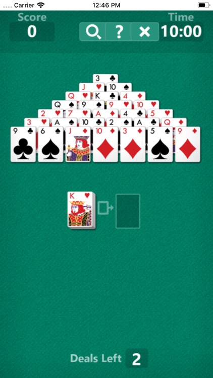 Pyramid Solitaire Cards