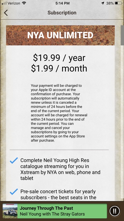 Neil Young Archives screenshot-9