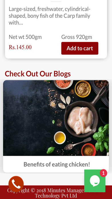 Screenshot #1 pour Kolkata Meat