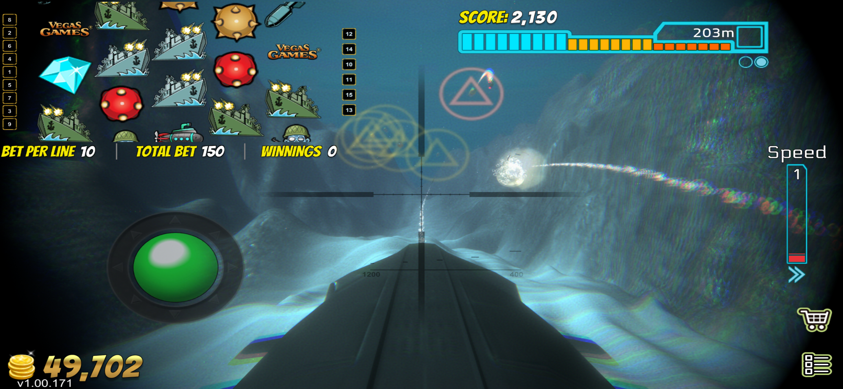Submarine Skill Slotz screenshot 4