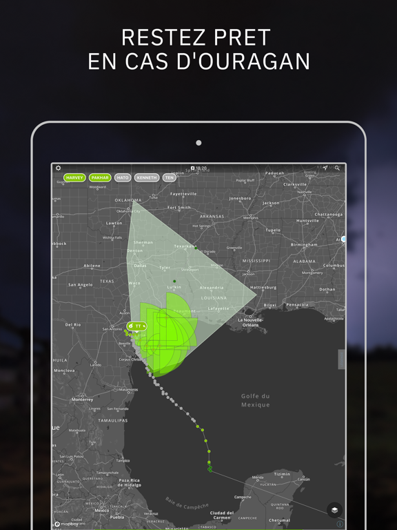 Screenshot #6 pour Storm Radar : carte météo