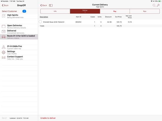 Screenshot #4 pour Pocket DropOff