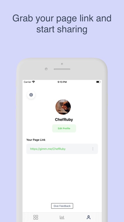 Gimmme - Bio link sharing tool screenshot-4
