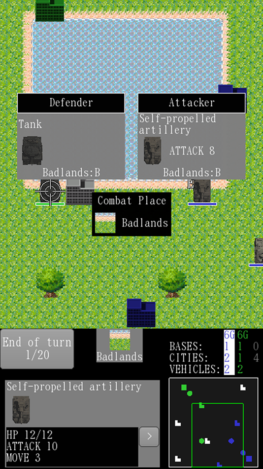 #4. Combat of Tanks (iOS) By: Daisuke Shinzato