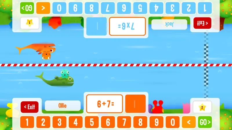 Squeebles Maths Race screenshot 3 of 5