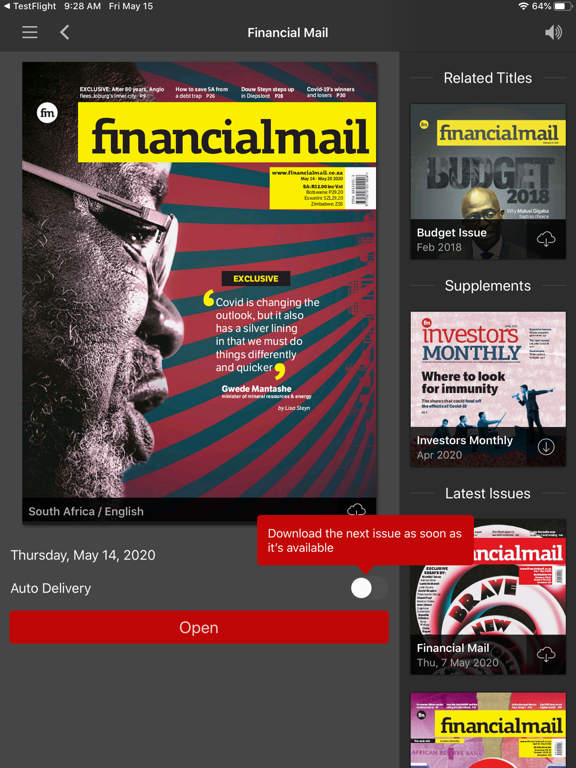 Screenshot #4 pour Financial Mail Magazine