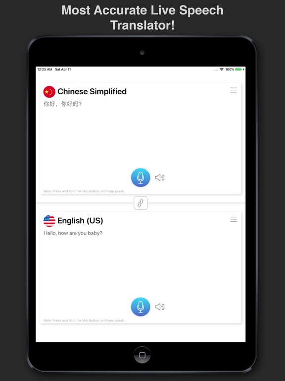 Screenshot #5 pour Best Live Voice Translator