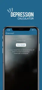 Depression Calculator screenshot #5 for iPhone