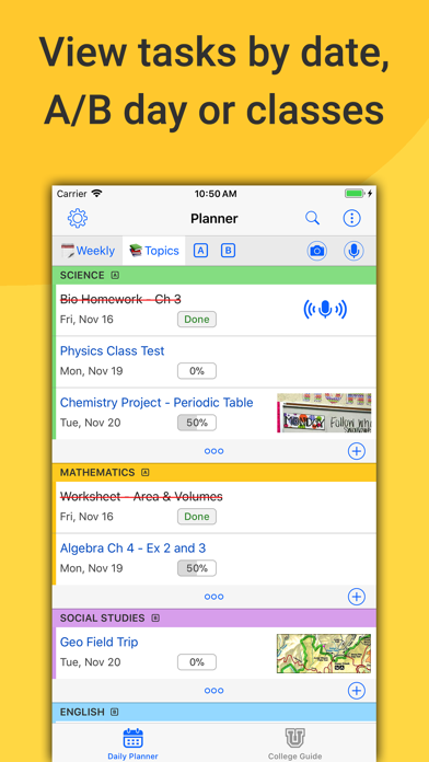 How to cancel & delete School Planner + from iphone & ipad 1