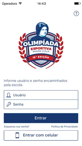 Game screenshot Olimpíada Madre Clélia apk