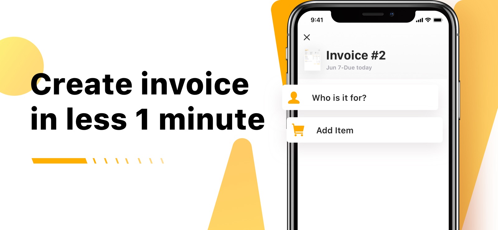 Nova Invoice-PDF Invoice Maker iphone screenshot 2