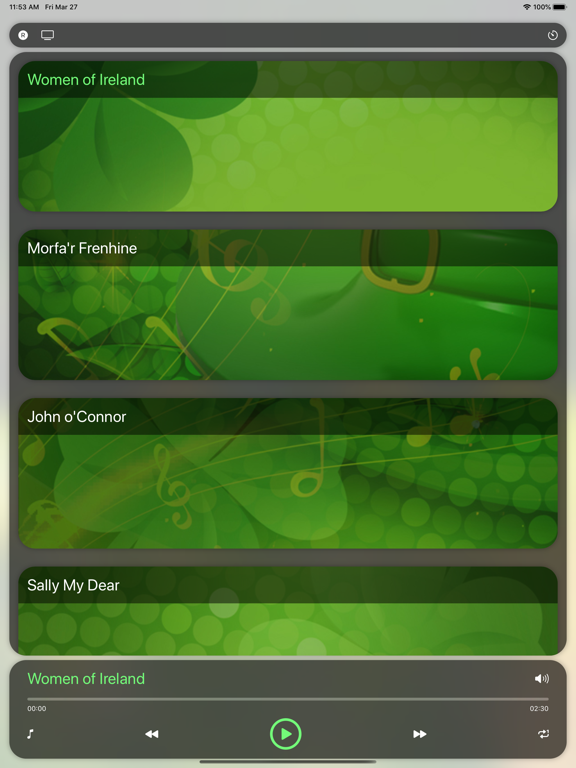 Screenshot #4 pour Musique Saint Patrick