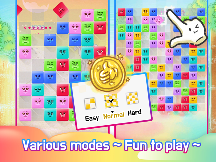 Color Pang Simple Tile Puzzle