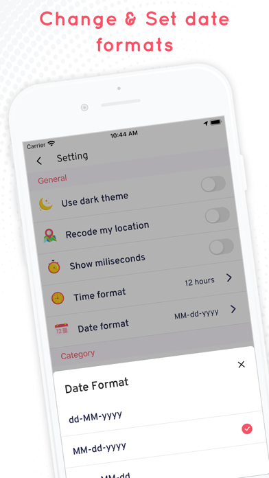 Timestamper: Keep Activity Log Screenshot