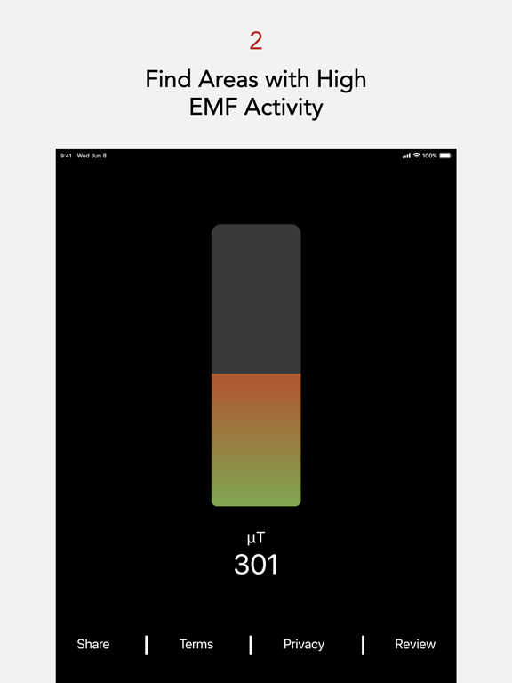 Screenshot #5 pour Détecteur ÉlectroMagnétique +