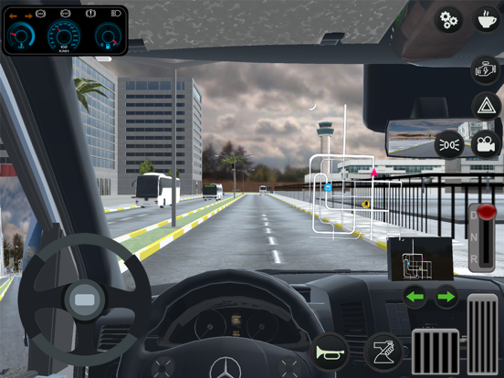 Minibus City Travel Simulator iPad screenshot