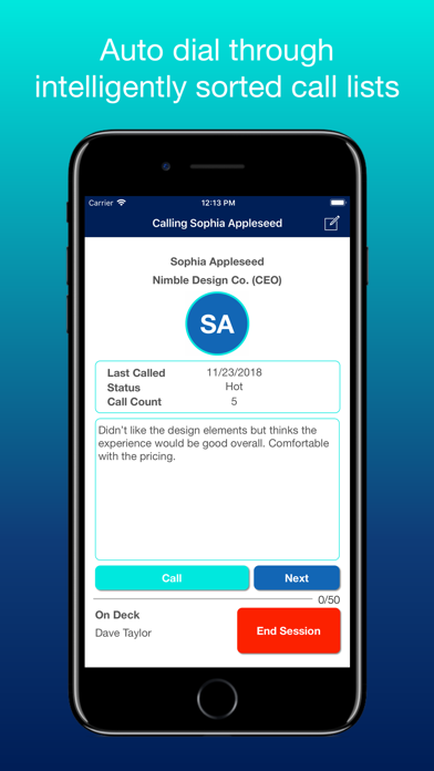 How to cancel & delete SwiftCall: Auto Dialer & CRM from iphone & ipad 1