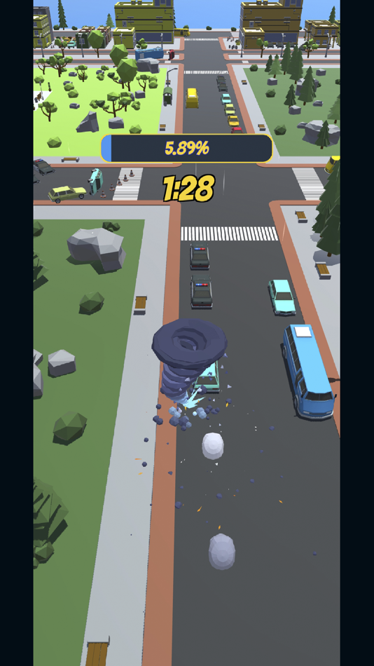 #4. Tornado.io! - The Game 3D (iOS) 由: Joao Milone