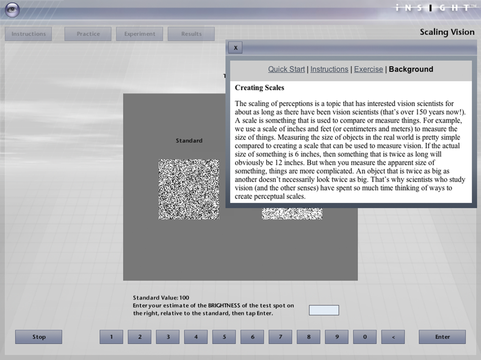 #4. iNSIGHT Scaling Vision (iOS) بواسطة: Polyhedron Learning Media, Inc.
