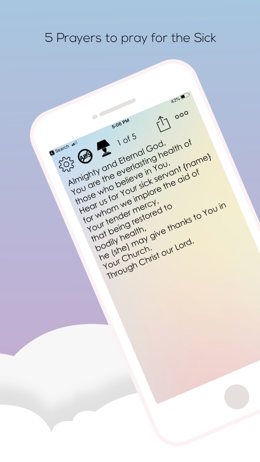 #1. Prayers for the Sick (iOS) By: Maria Chua