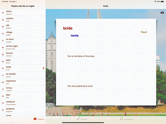 Screenshot #4 pour Palabra del día en inglés