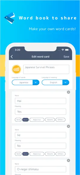Game screenshot Word book to share mod apk