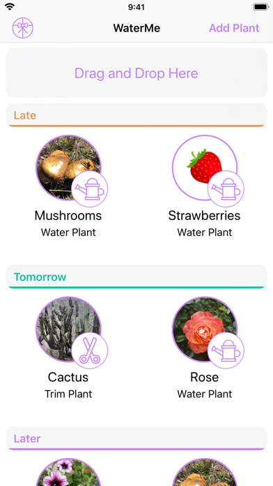 WaterMe - Gardening Reminders Screenshot