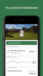 west hill golf course iphone screenshot 1