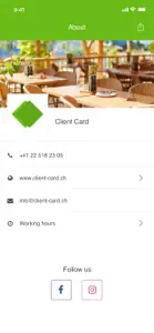 Client Card Demo screenshot #5 for iPhone