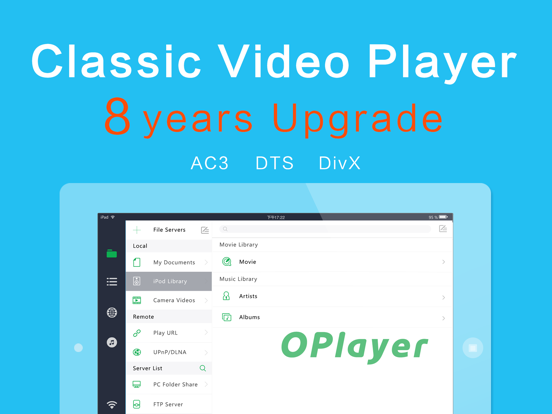 Screenshot #1 for OPlayer HD - video player