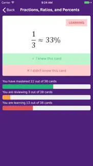 gmat math flashcards iphone screenshot 2