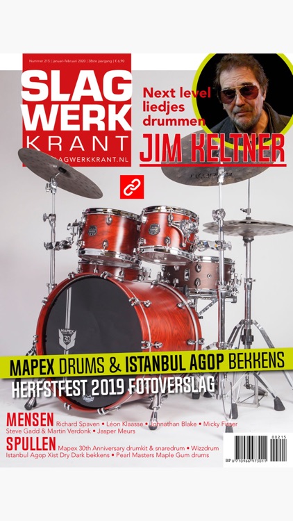 Slagwerkkrant - onmisbaar voor drummers en percussionisten