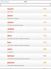 coniugazione - verbi italiani ipad resimleri 2