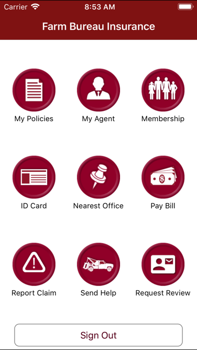 How to cancel & delete Farm Bureau MobileAgent from iphone & ipad 3