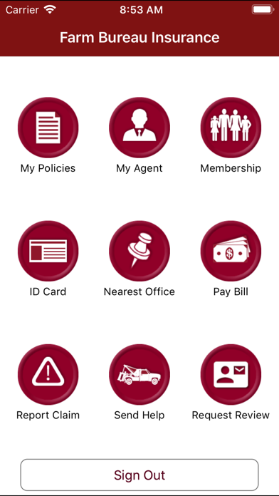 Farm Bureau MobileAgent Screenshot