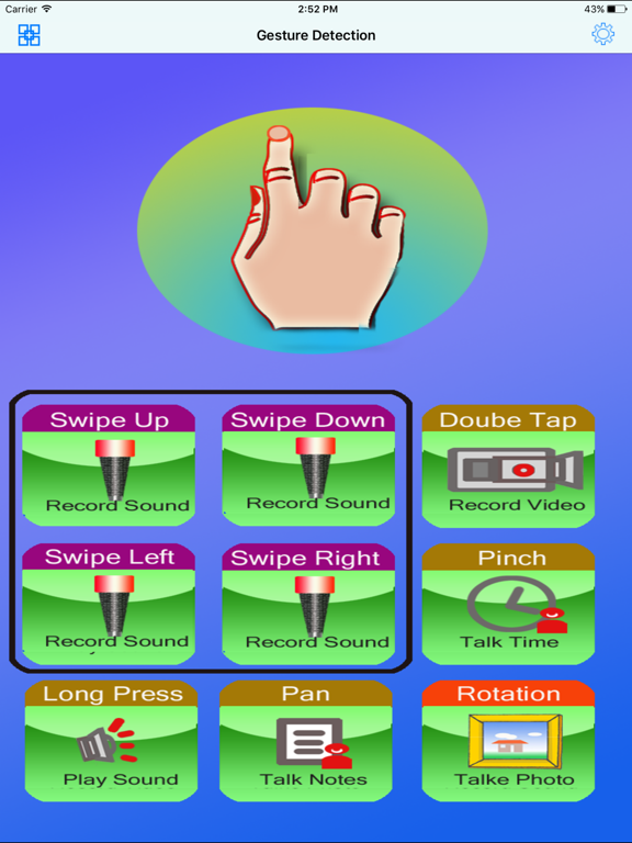 Screenshot #4 pour Auto Gesture Detection