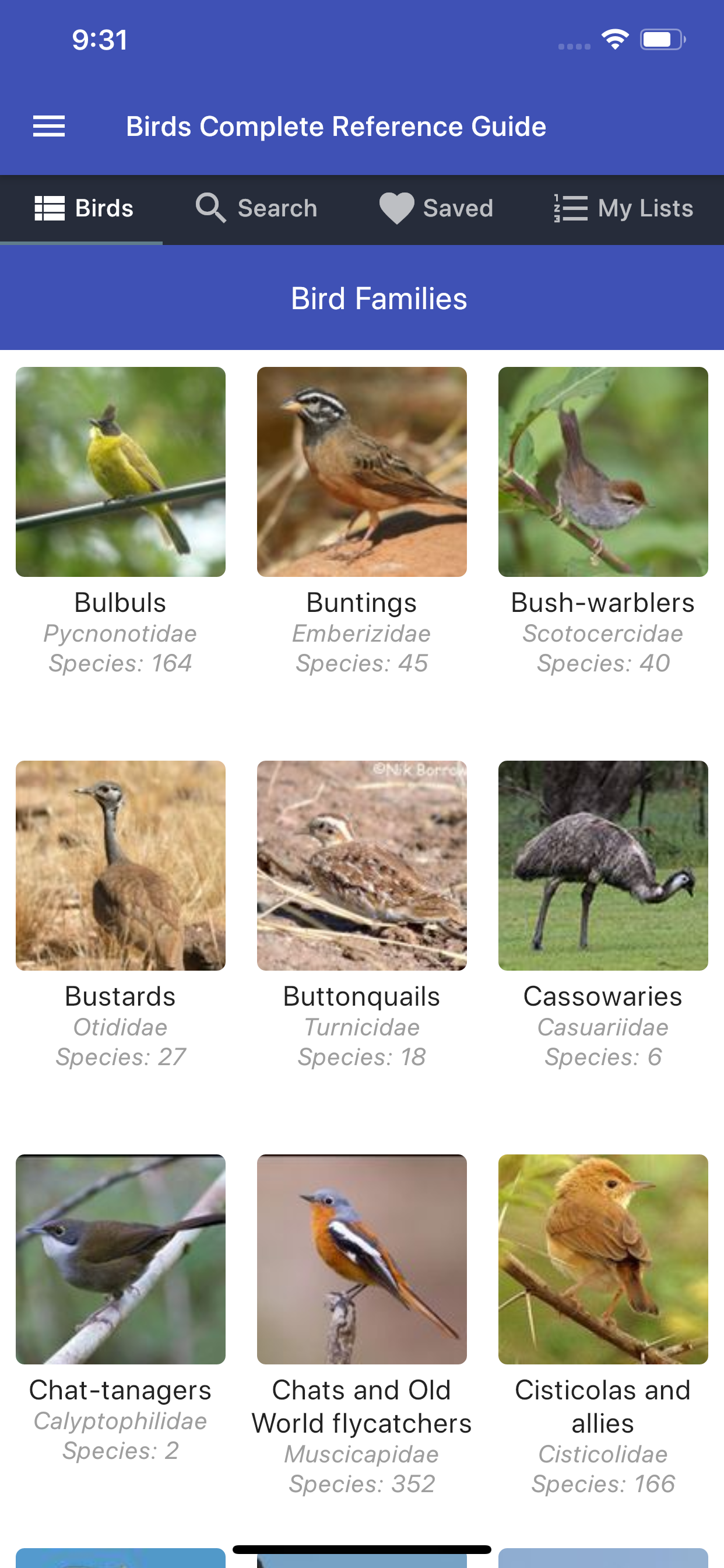 Birds Complete Reference Guide